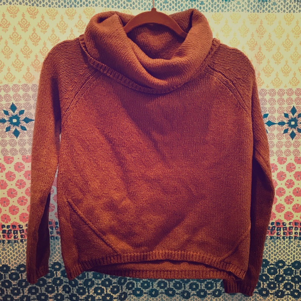 Mock Turtle Neck Fall Sweater